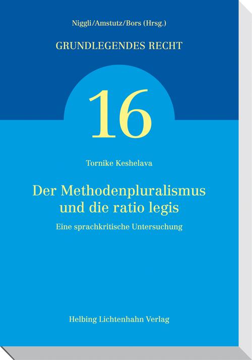 Cover-Bild Der Methodenpluralismus und die ratio legis
