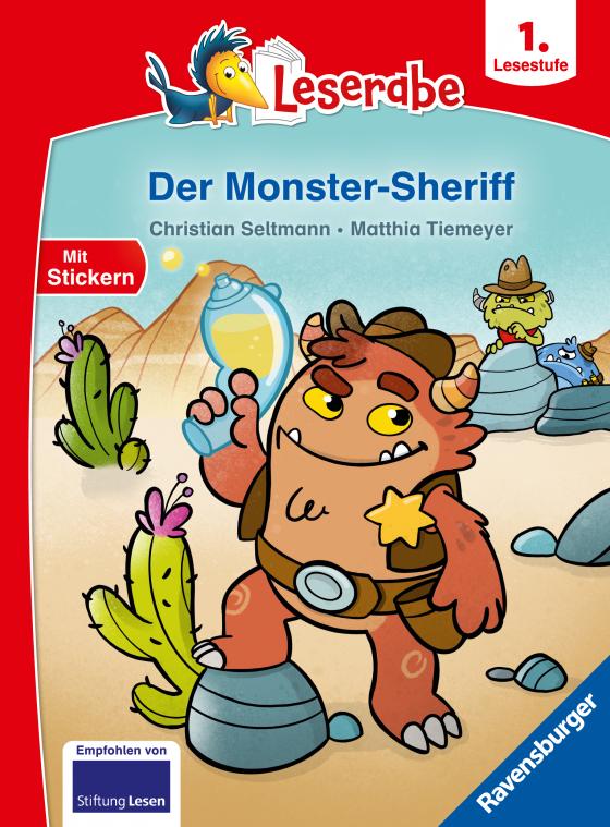Cover-Bild Der Monster-Sheriff - Leserabe ab Klasse 1- Erstlesebuch für Kinder ab 6 Jahren