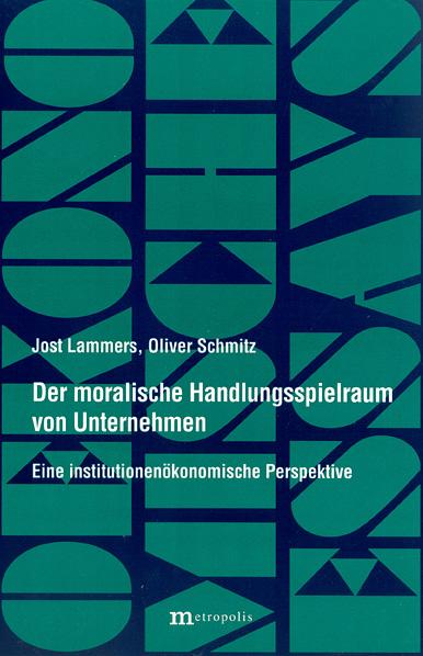 Cover-Bild Der moralische Handlungsspielraum von Unternehmen