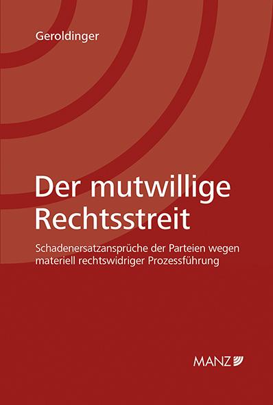 Cover-Bild Der mutwillige Rechtsstreit