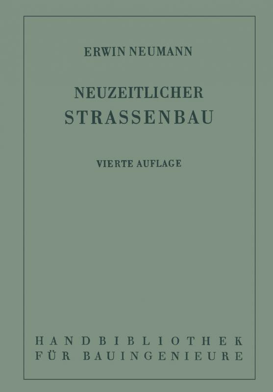 Cover-Bild Der neuzeitliche Straßenbau