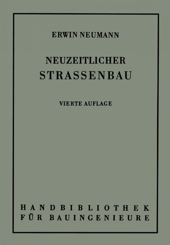 Cover-Bild Der neuzeitliche Straßenbau