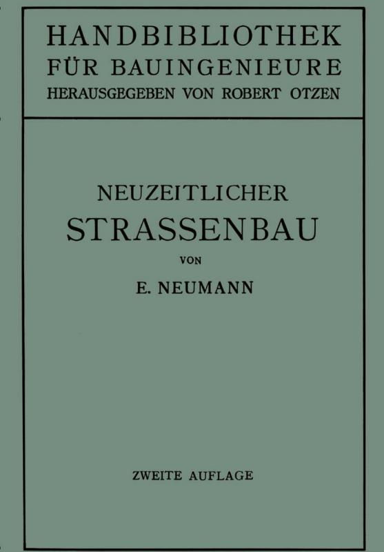 Cover-Bild Der neuzeitliche Straßenbau