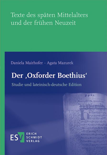 Cover-Bild Der 'Oxforder Boethius'