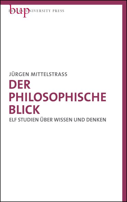 Cover-Bild Der philosophische Blick