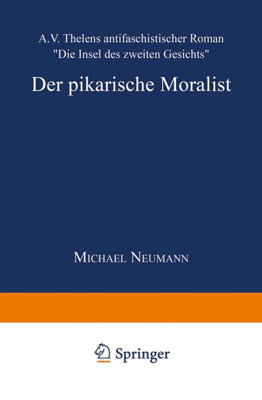Cover-Bild Der pikarische Moralist