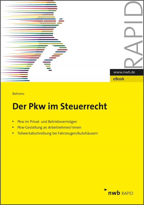 Cover-Bild Der PKW im Steuerrecht