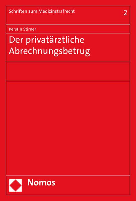 Cover-Bild Der privatärztliche Abrechnungsbetrug