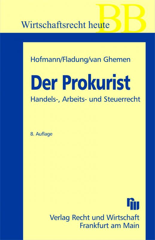 Cover-Bild Der Prokurist