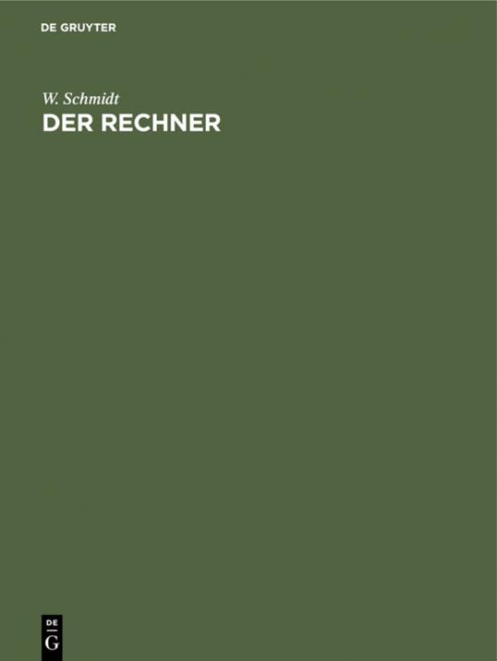Cover-Bild Der Rechner
