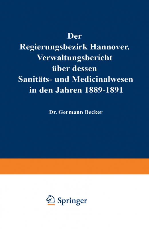 Cover-Bild Der Regierungsbezirk Hannover