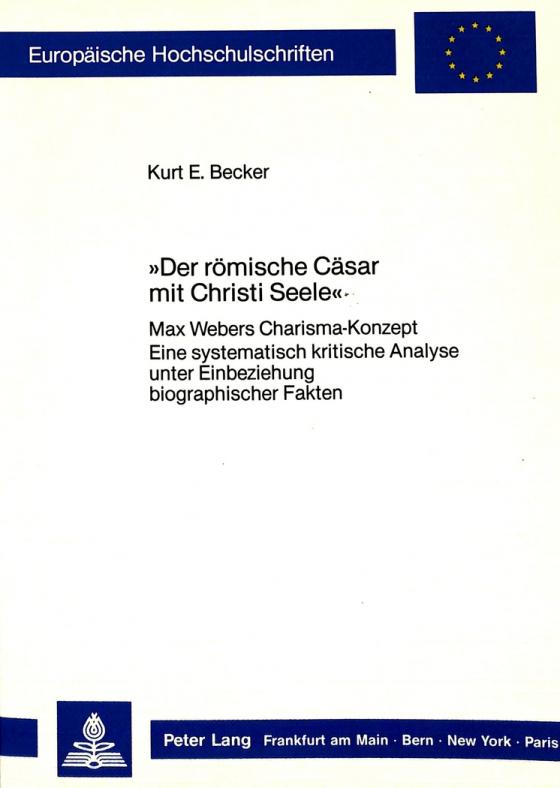 Cover-Bild «Der römische Cäsar mit Christi Seele»
