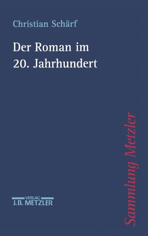 Cover-Bild Der Roman im 20. Jahrhundert