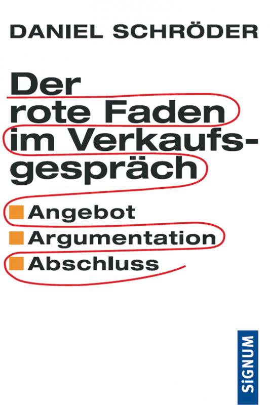 Cover-Bild Der rote Faden im Verkaufsgespräch