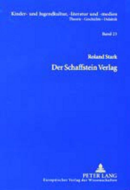 Cover-Bild Der Schaffstein Verlag