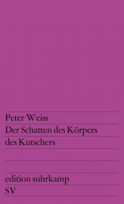 Cover-Bild Der Schatten des Körpers des Kutschers