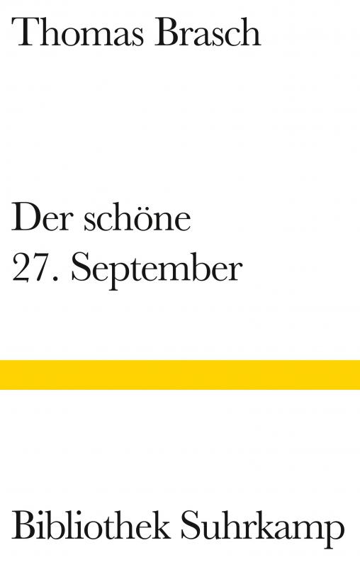 Cover-Bild Der schöne 27. September