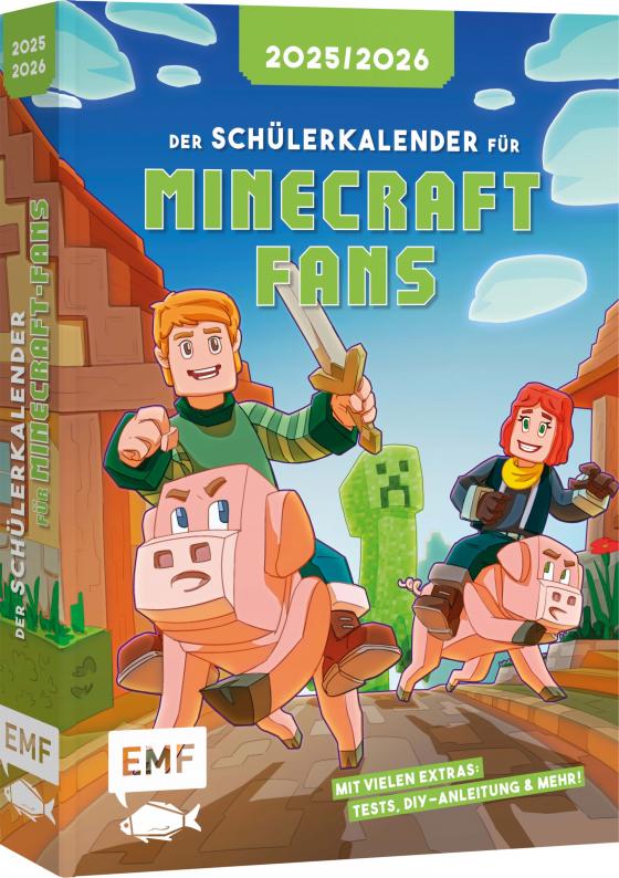 Cover-Bild Der Schülerkalender für Minecraft-Fans 2025/2026