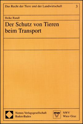 Cover-Bild Der Schutz von Tieren beim Transport