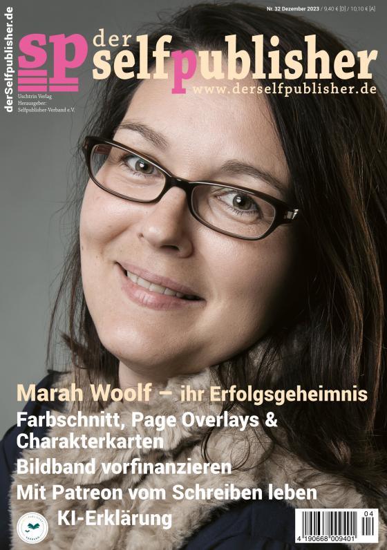 Cover-Bild der selfpublisher 32, 4-2023, Heft 32, Dezember 2023