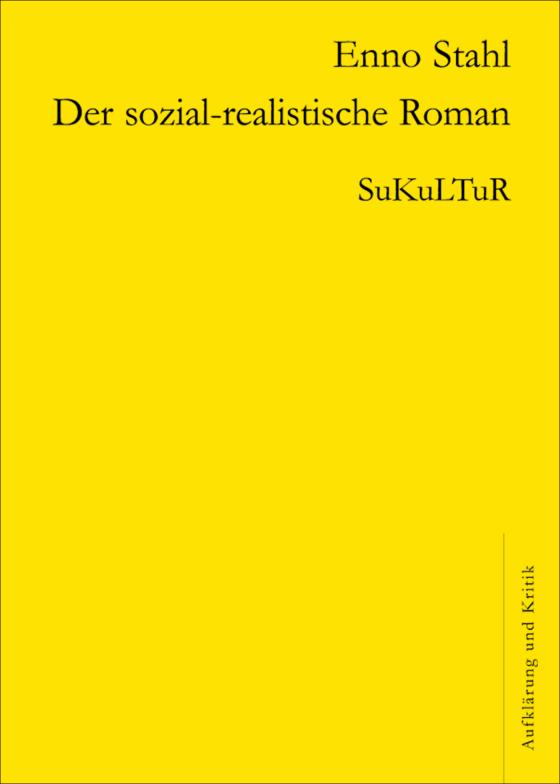 Cover-Bild Der sozial-realistische Roman