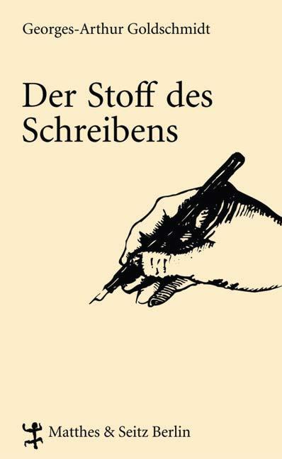 Cover-Bild Der Stoff des Schreibens