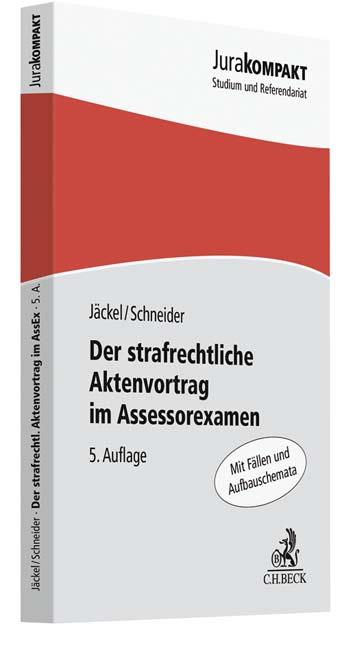 Cover-Bild Der strafrechtliche Aktenvortrag im Assessorexamen