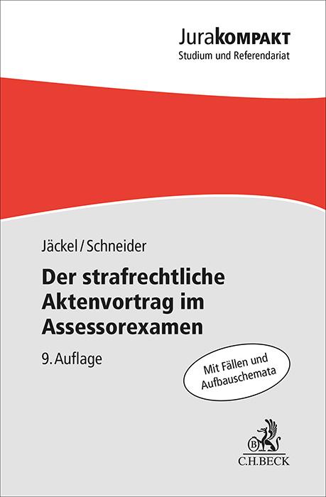 Cover-Bild Der strafrechtliche Aktenvortrag im Assessorexamen