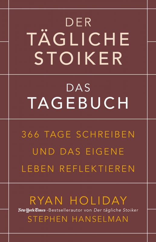 Cover-Bild Der tägliche Stoiker – Das Tagebuch