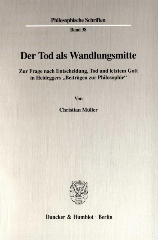 Cover-Bild Der Tod als Wandlungsmitte.