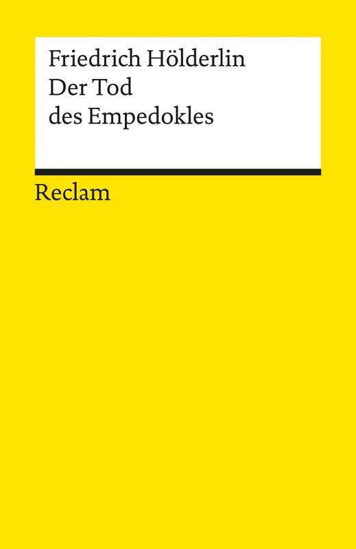 Cover-Bild Der Tod des Empedokles