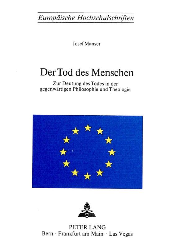 Cover-Bild Der Tod des Menschen