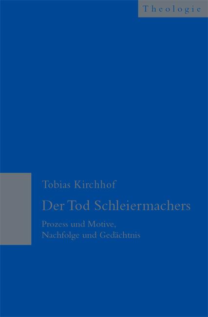 Cover-Bild Der Tod Schleiermachers