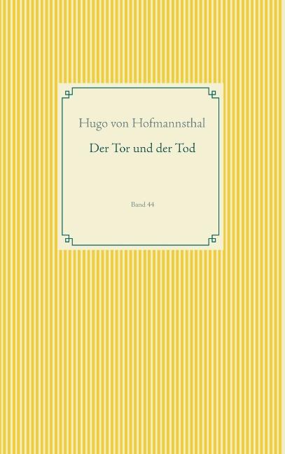 Cover-Bild Der Tor und der Tod