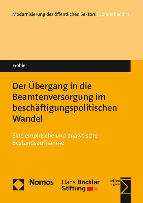 Cover-Bild Der Übergang in die Beamtenversorgung im beschäftigungspolitischen Wandel