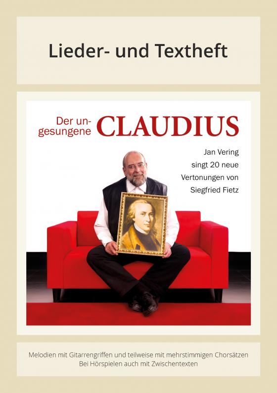 Cover-Bild Der ungesungene Claudius - Jan Vering singt 20 neue Vertonungen von Siegfried Fietz