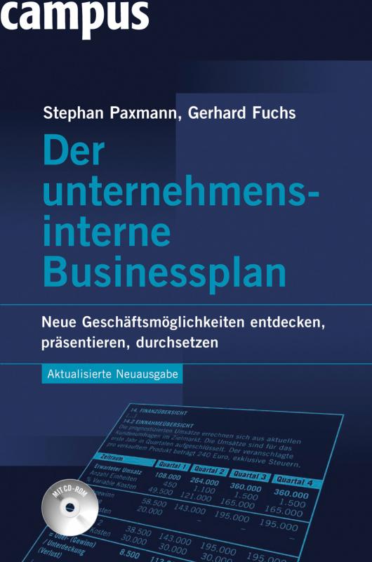 Cover-Bild Der unternehmensinterne Businessplan