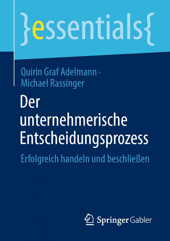 Cover-Bild Der unternehmerische Entscheidungsprozess