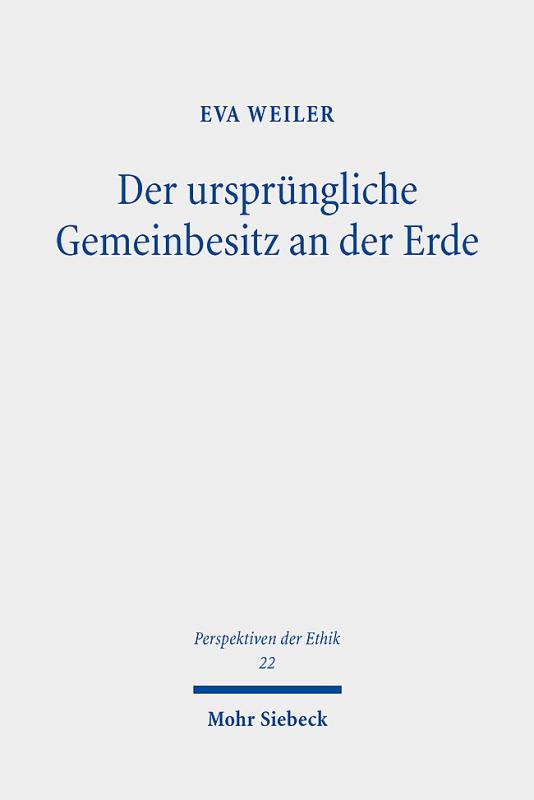 Cover-Bild Der ursprüngliche Gemeinbesitz an der Erde