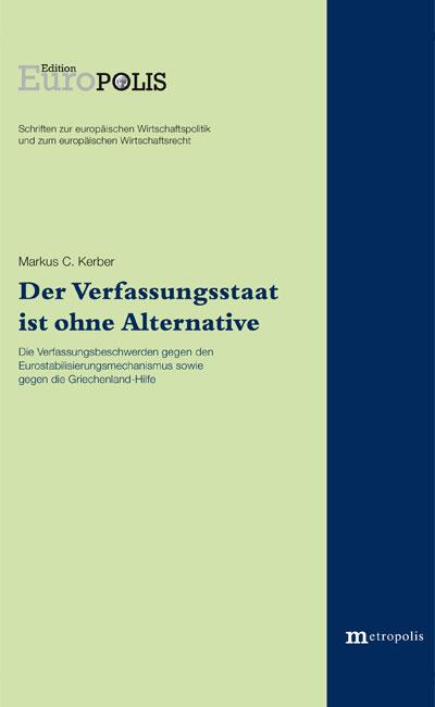 Cover-Bild Der Verfassungsstaat ist ohne Alternative