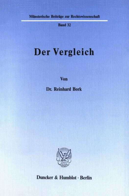 Cover-Bild Der Vergleich.