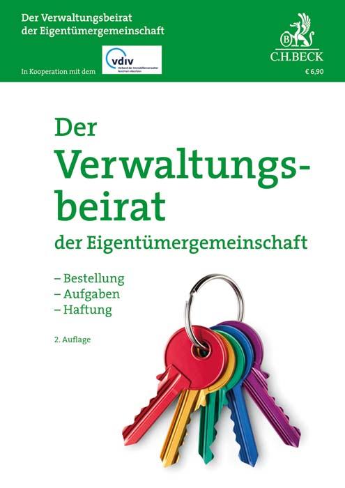 Cover-Bild Der Verwaltungsbeirat der Eigentümergemeinschaft