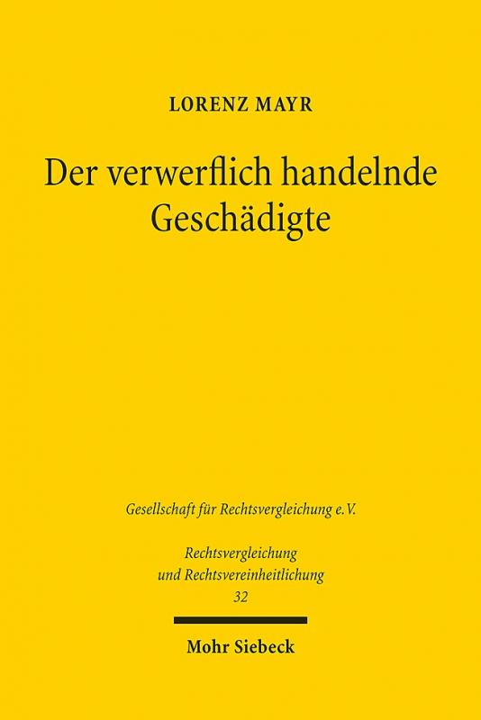 Cover-Bild Der verwerflich handelnde Geschädigte