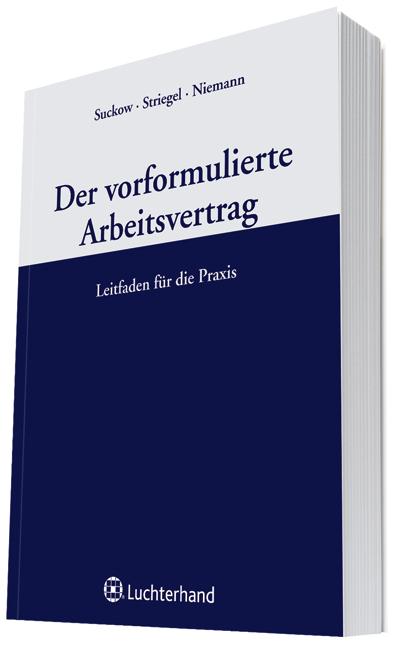 Cover-Bild Der vorformulierte Arbeitsvertrag