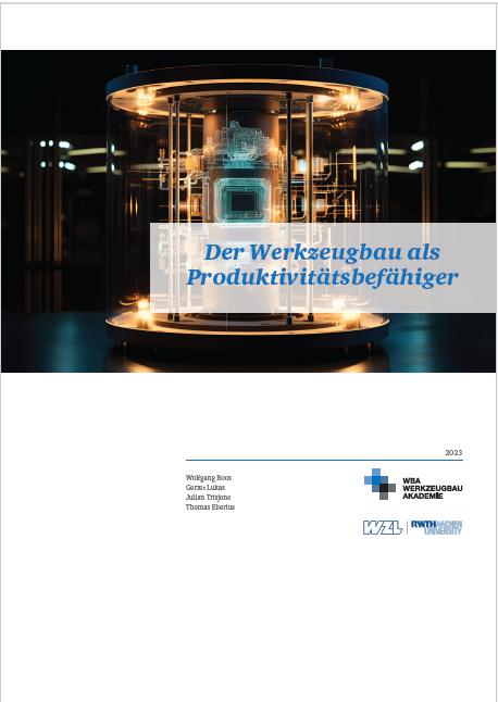 Cover-Bild Der Werkzeugbau als Produktivitätsbefähiger