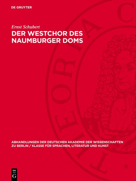 Cover-Bild Der Westchor des Naumburger Doms