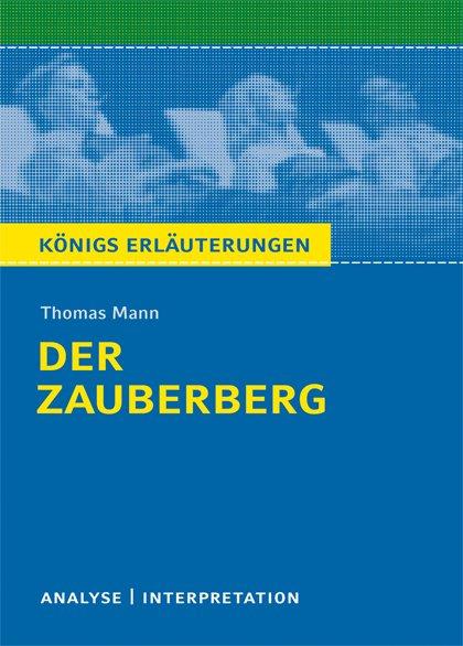 Cover-Bild Der Zauberberg von Thomas Mann - Textanalyse und Interpretation