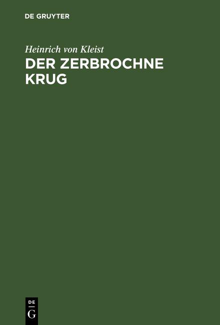 Cover-Bild Der zerbrochne Krug