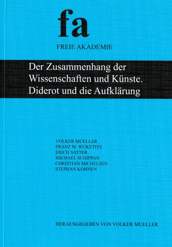 Cover-Bild Der Zusammenhang der Wissenschaften und Künste. Diderot und die Aufklärung
