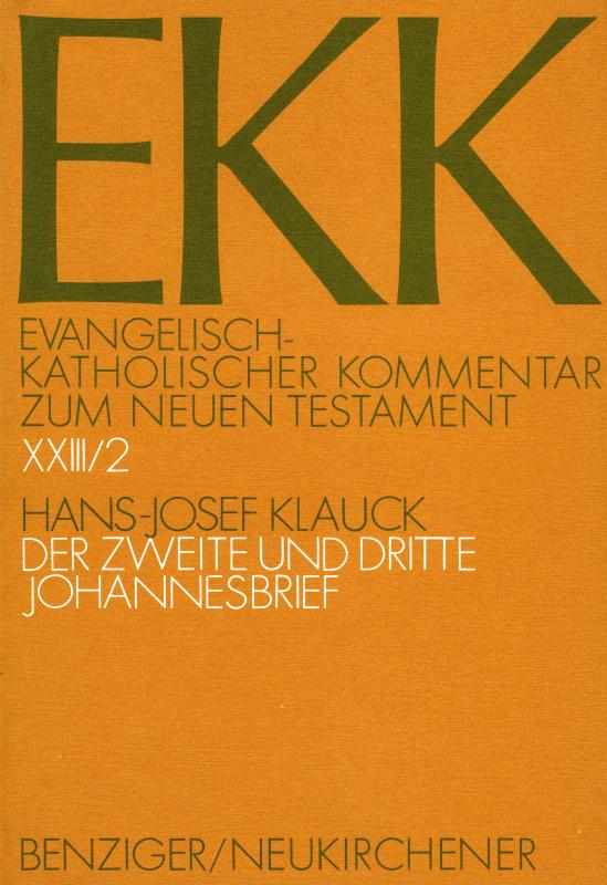 Cover-Bild Der zweite und dritte Johannesbrief, EKK XXIII/2